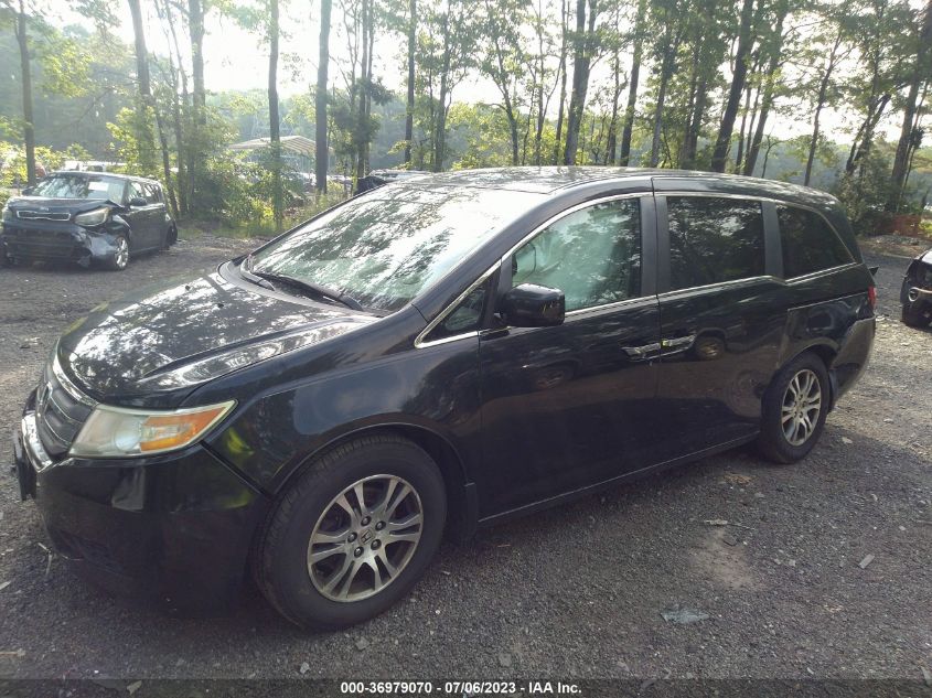 2013 HONDA ODYSSEY EX-L - 5FNRL5H60DB003167