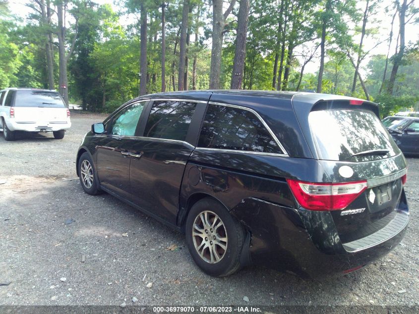2013 HONDA ODYSSEY EX-L - 5FNRL5H60DB003167