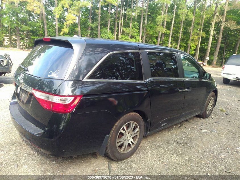 2013 HONDA ODYSSEY EX-L - 5FNRL5H60DB003167