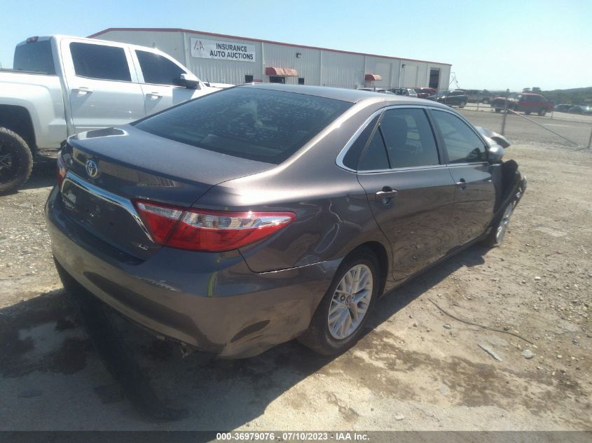 2016 TOYOTA CAMRY XLE/SE/LE/XSE - 4T4BF1FK2GR576425