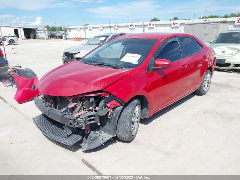 2019 TOYOTA COROLLA LE - 5YFBURHE1KP926868