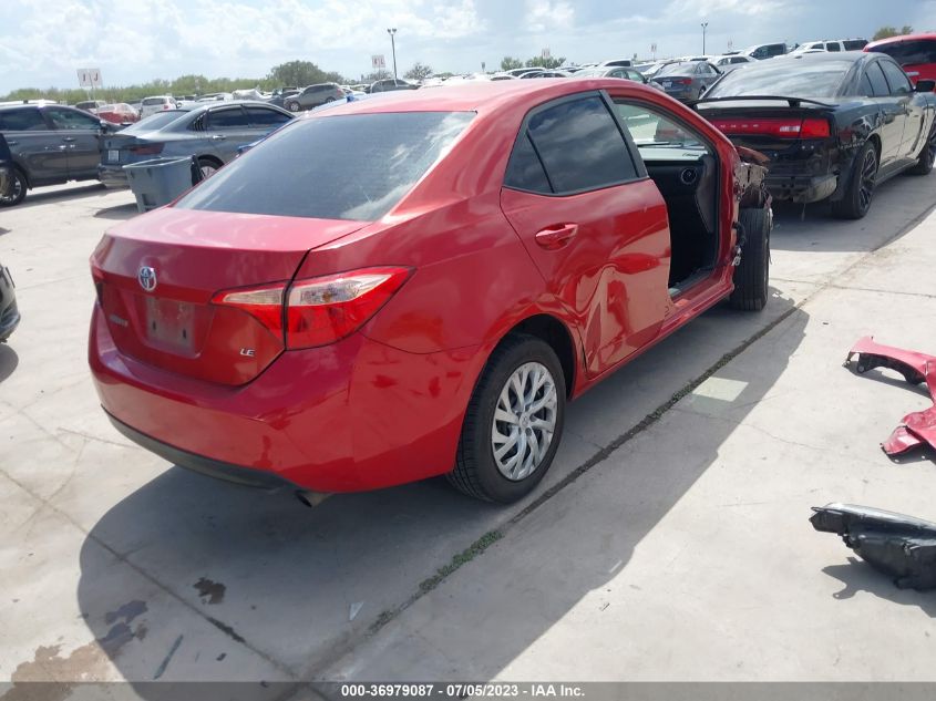 2019 TOYOTA COROLLA LE - 5YFBURHE1KP926868