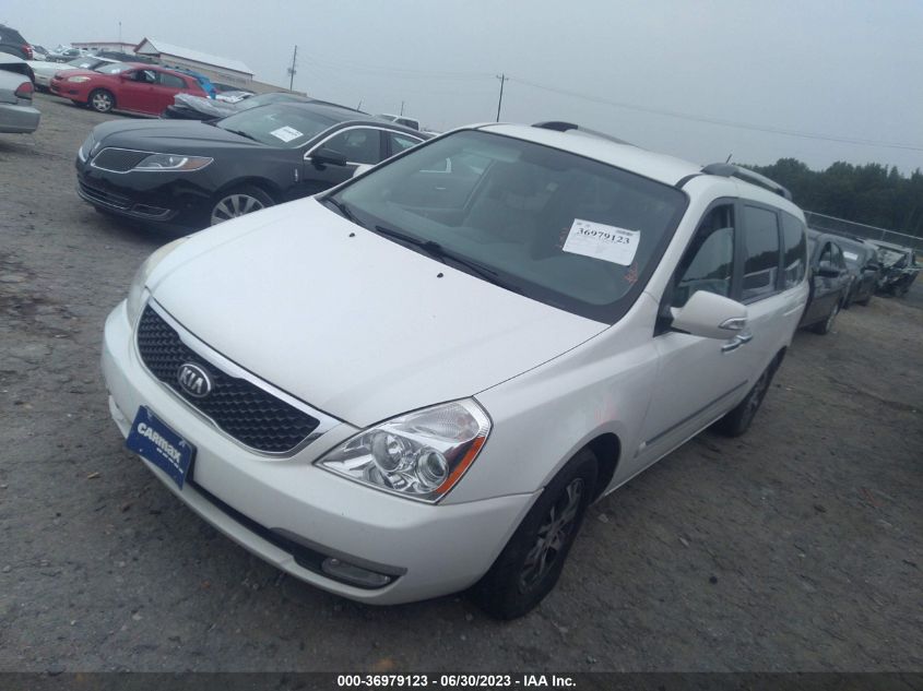 2014 KIA SEDONA EX - KNDMH4C7XE6587371