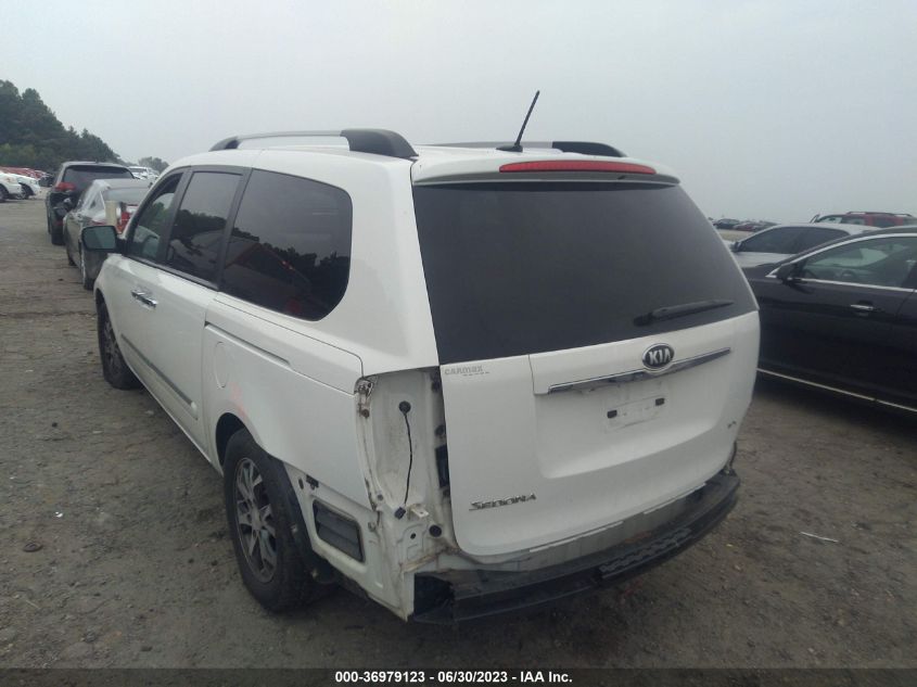 2014 KIA SEDONA EX - KNDMH4C7XE6587371
