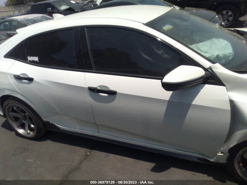 2019 HONDA CIVIC HATCHBACK SPORT - SHHFK7H42KU415585
