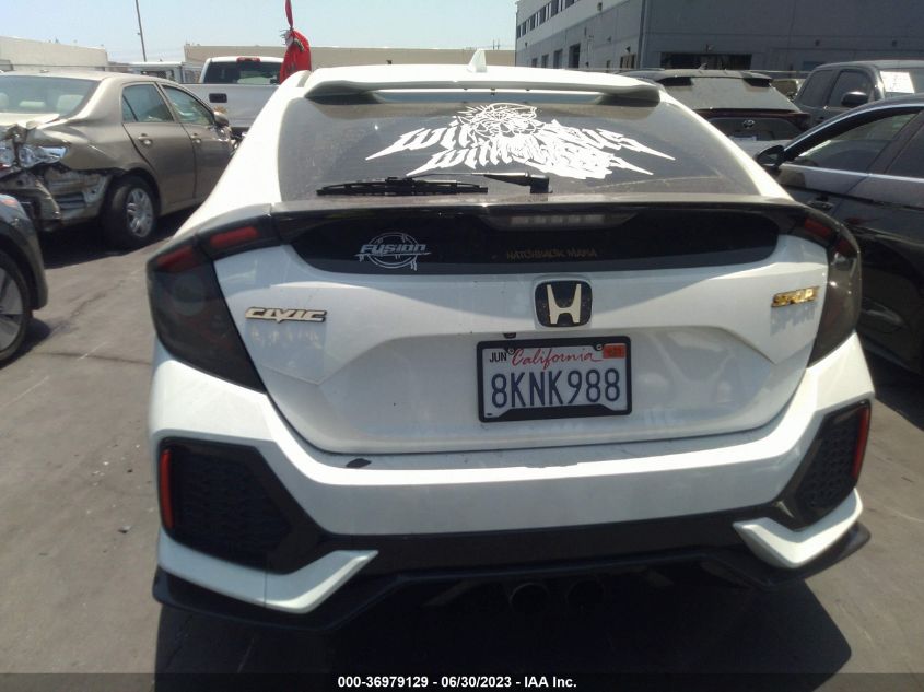 2019 HONDA CIVIC HATCHBACK SPORT - SHHFK7H42KU415585