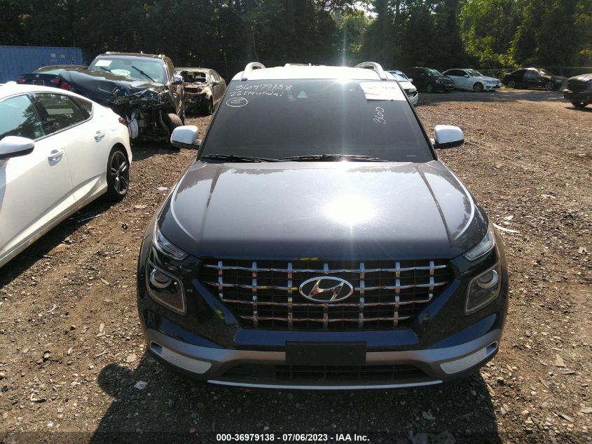 2022 HYUNDAI VENUE LIMITED - KMHRC8A38NU209441