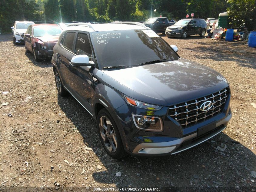 2022 HYUNDAI VENUE LIMITED - KMHRC8A38NU209441