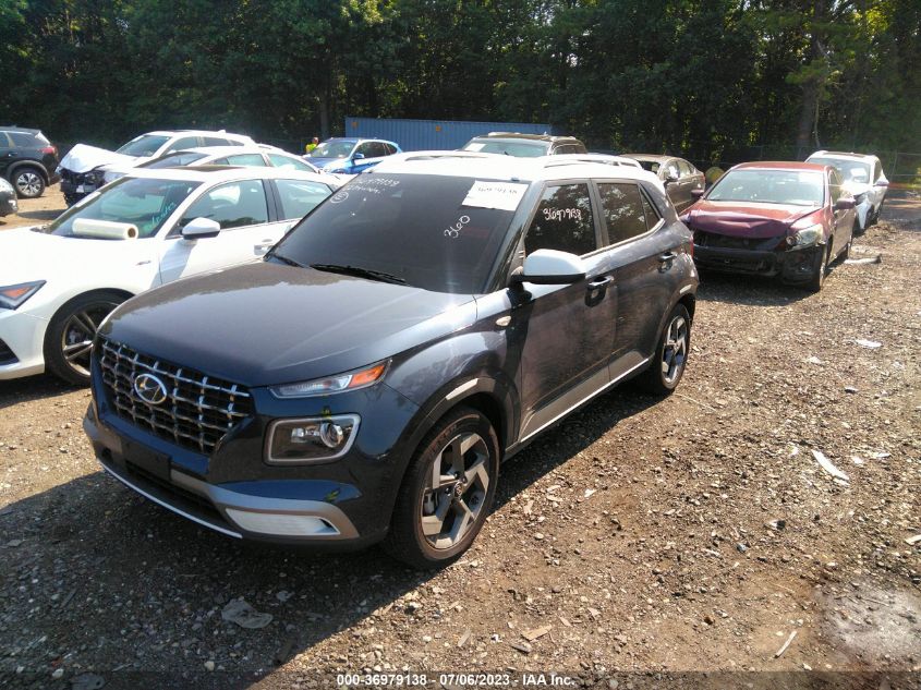 2022 HYUNDAI VENUE LIMITED - KMHRC8A38NU209441