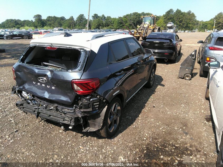 2022 HYUNDAI VENUE LIMITED - KMHRC8A38NU209441