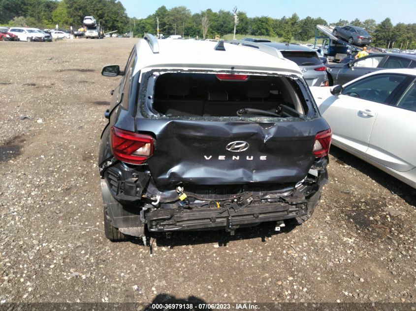 2022 HYUNDAI VENUE LIMITED - KMHRC8A38NU209441