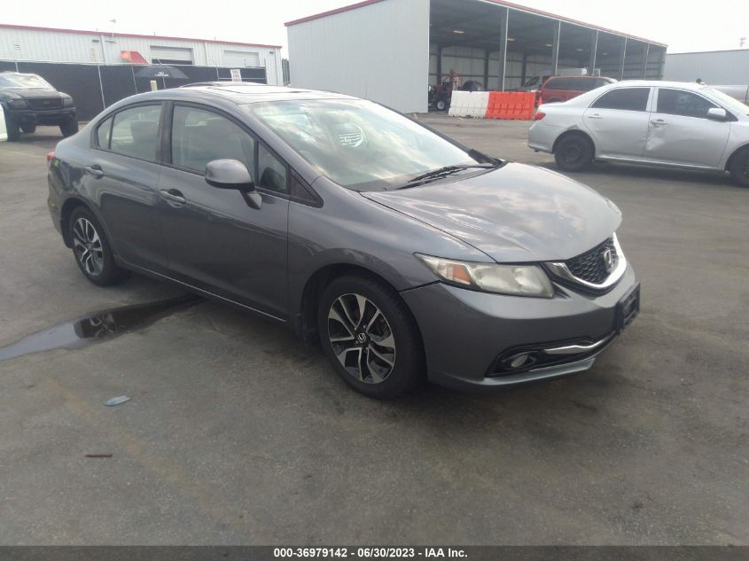 2013 HONDA CIVIC SDN EX-L - 19XFB2F96DE017923