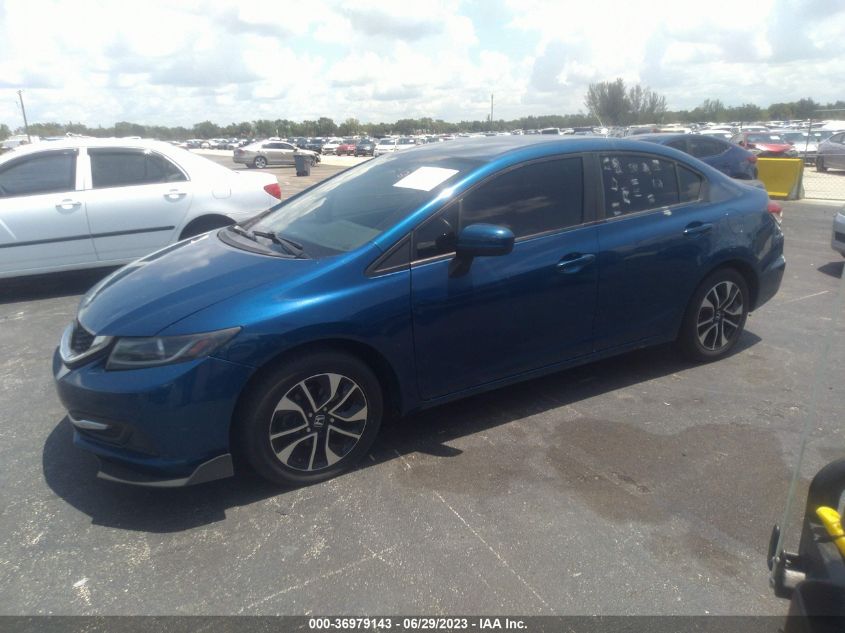 2015 HONDA CIVIC SEDAN LX - 19XFB2F55FE063985