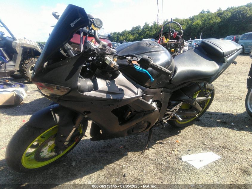 2005 YAMAHA YZFR6 L JYARJ06E25A025244