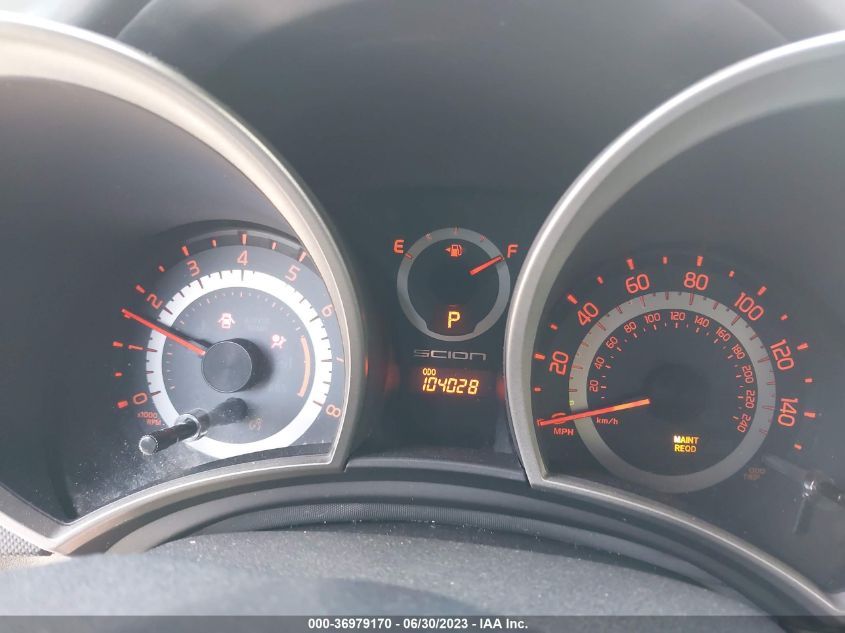 2013 TOYOTA SCION TC JTKJF5C76D3049743