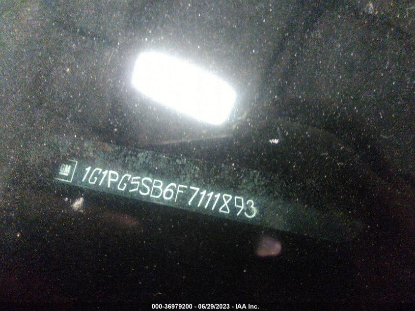 2015 CHEVROLET CRUZE LTZ - 1G1PG5SB6F7111893