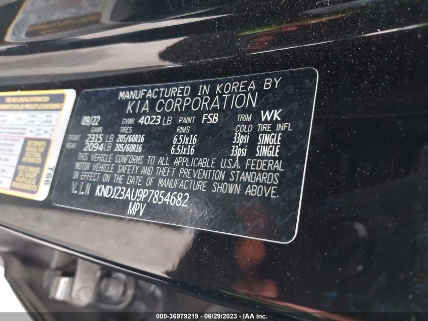 2023 KIA SOUL LX - KNDJ23AU9P7854682
