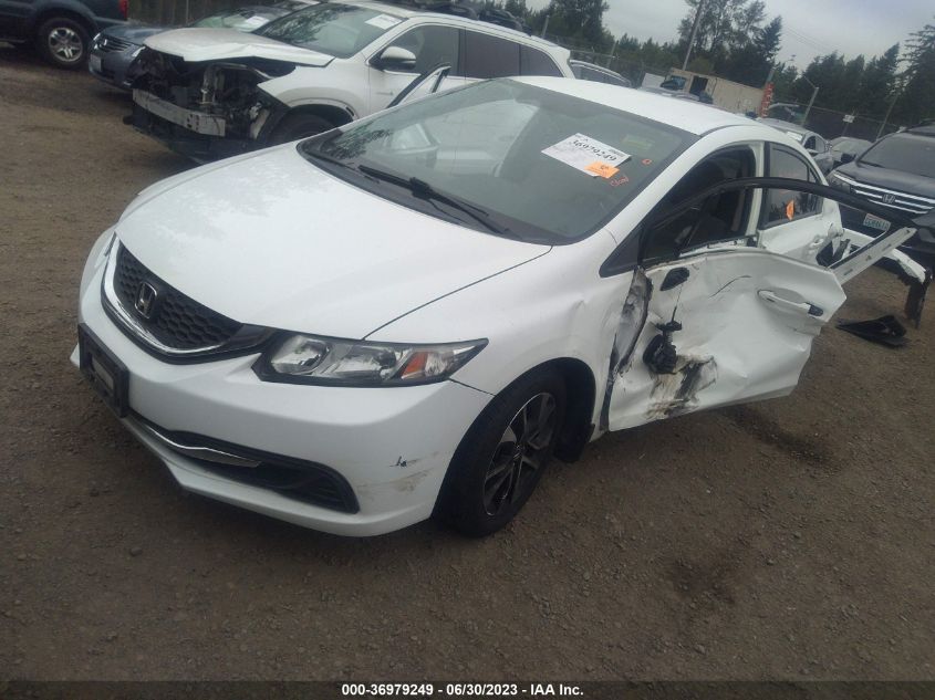 2013 HONDA CIVIC SDN LX - 19XFB2F58DE213990
