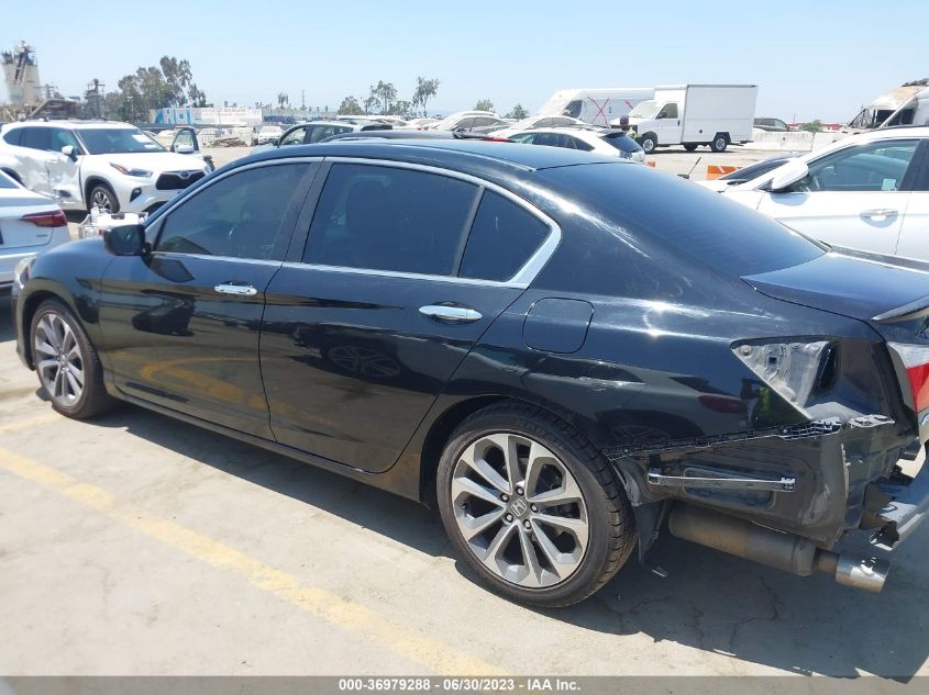 2014 HONDA ACCORD SEDAN SPORT - 1HGCR2F54EA200822