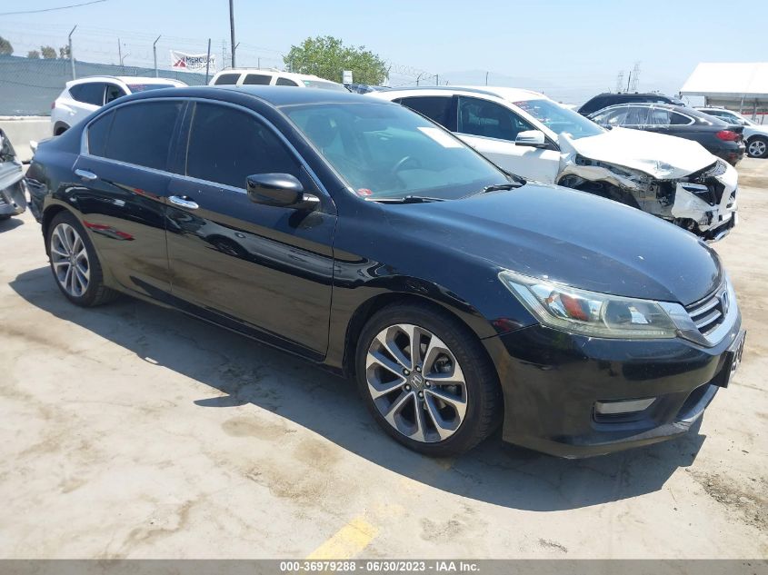 2014 HONDA ACCORD SEDAN SPORT - 1HGCR2F54EA200822