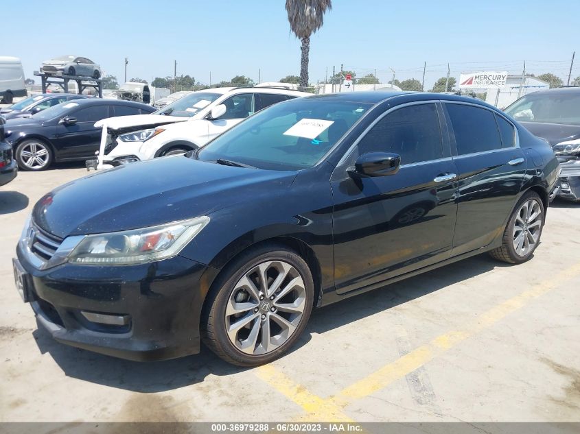 2014 HONDA ACCORD SEDAN SPORT - 1HGCR2F54EA200822
