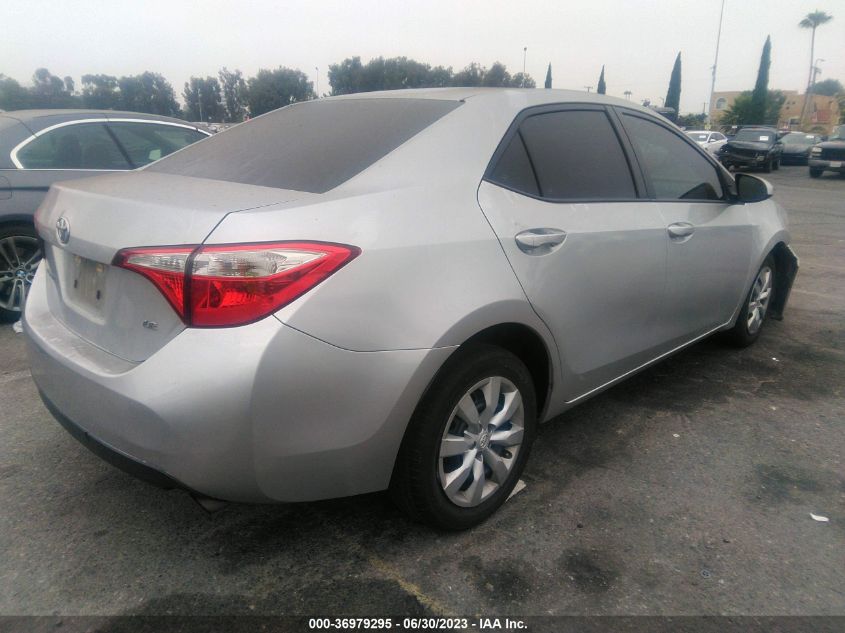2015 TOYOTA COROLLA L/LE/S/S PLUS/LE PLUS - 5YFBURHE1FP296534