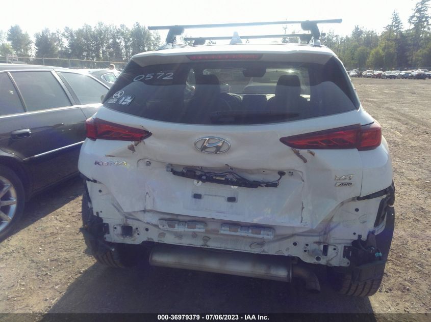 2019 HYUNDAI KONA LIMITED - KM8K3CA57KU264884