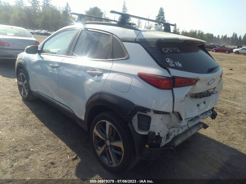 2019 HYUNDAI KONA LIMITED - KM8K3CA57KU264884