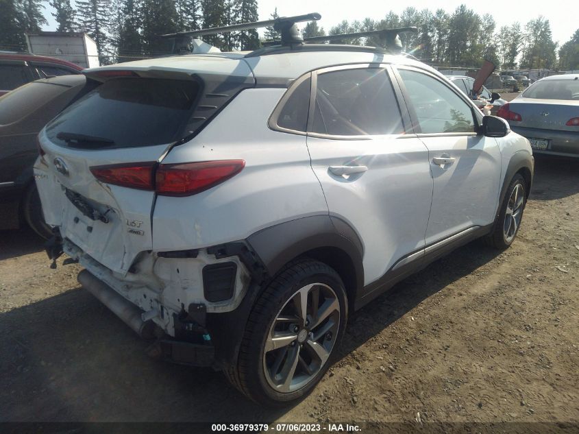 2019 HYUNDAI KONA LIMITED - KM8K3CA57KU264884