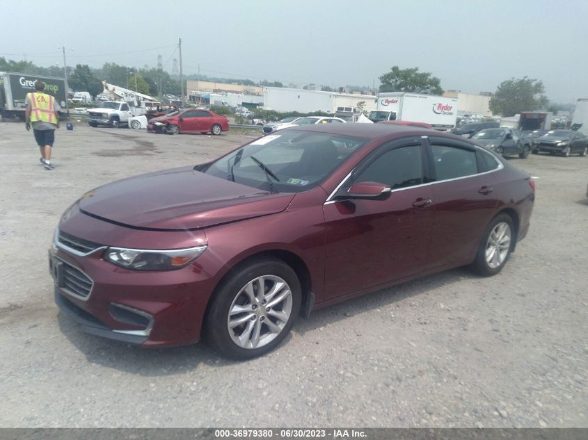 2016 CHEVROLET MALIBU LT - 1G1ZE5ST1GF269637