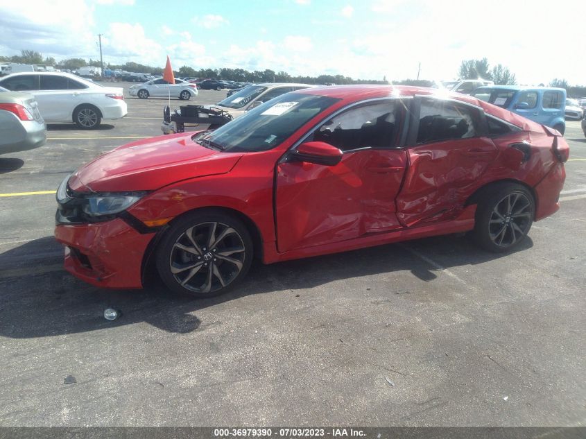 2019 HONDA CIVIC SPORT - 2HGFC2F89KH583923