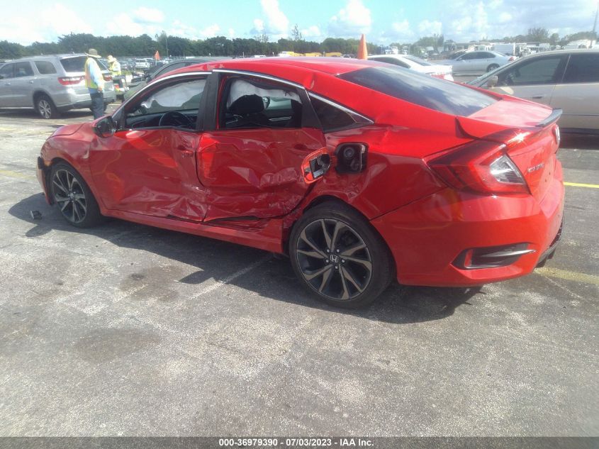 2019 HONDA CIVIC SPORT - 2HGFC2F89KH583923