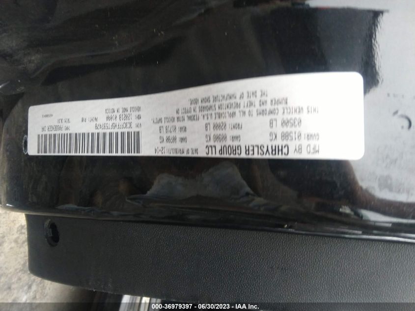 2015 FIAT 500 ABARTH - 3C3CFFFH5FT597478