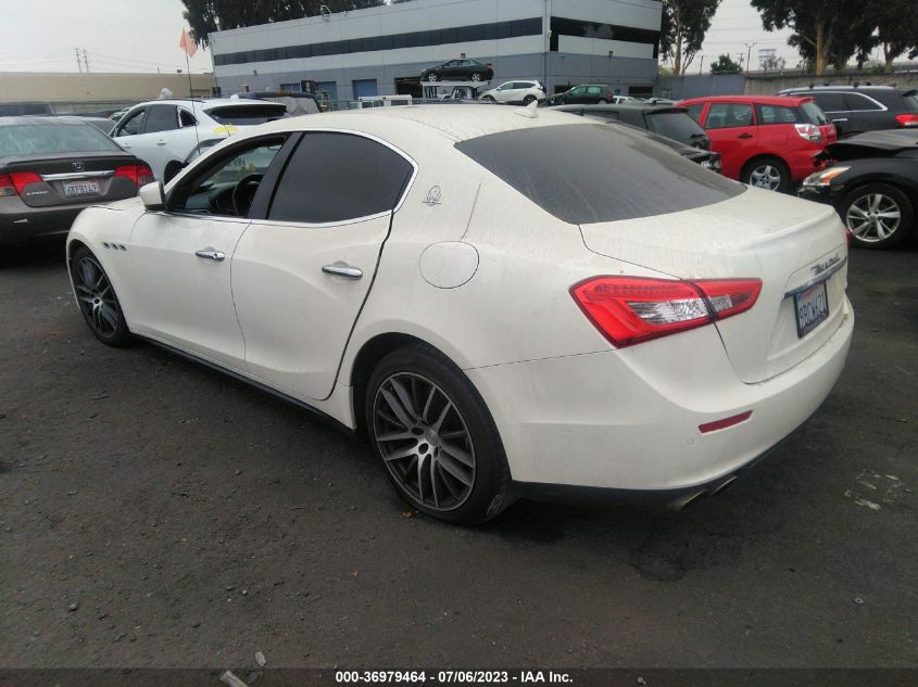 2015 MASERATI GHIBLI ZAM57XSA9F1158304