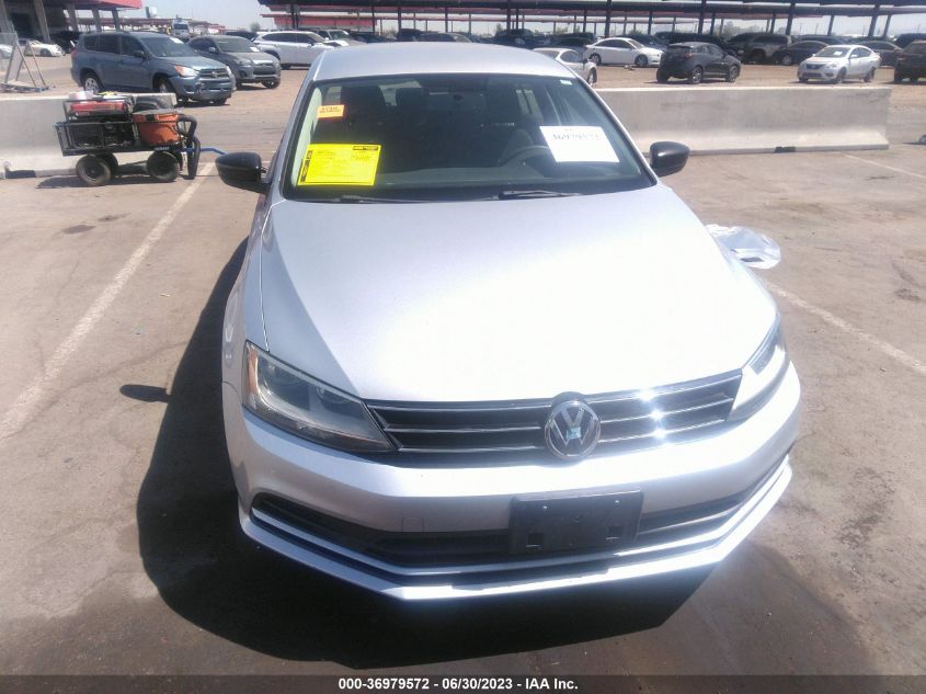 2015 VOLKSWAGEN JETTA SEDAN 2.0L S W/TECHNOLOGY - 3VW1K7AJ9FM353547