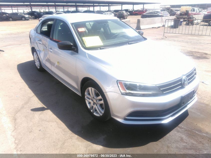 2015 VOLKSWAGEN JETTA SEDAN 2.0L S W/TECHNOLOGY - 3VW1K7AJ9FM353547