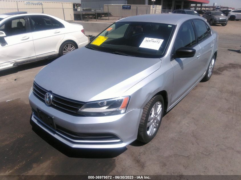 2015 VOLKSWAGEN JETTA SEDAN 2.0L S W/TECHNOLOGY - 3VW1K7AJ9FM353547