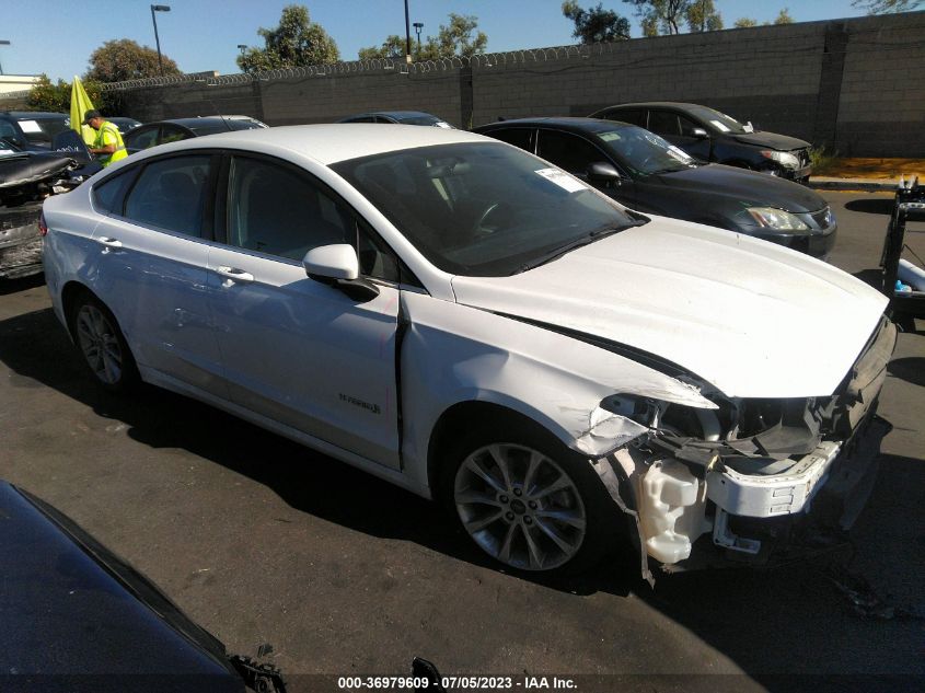 2017 FORD FUSION HYBRID SE - 3FA6P0LU7HR344706