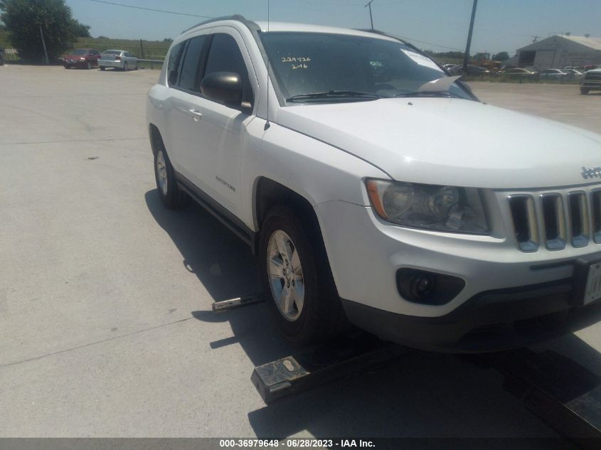 2013 JEEP COMPASS LATITUDE - 1C4NJCEA1DD166127