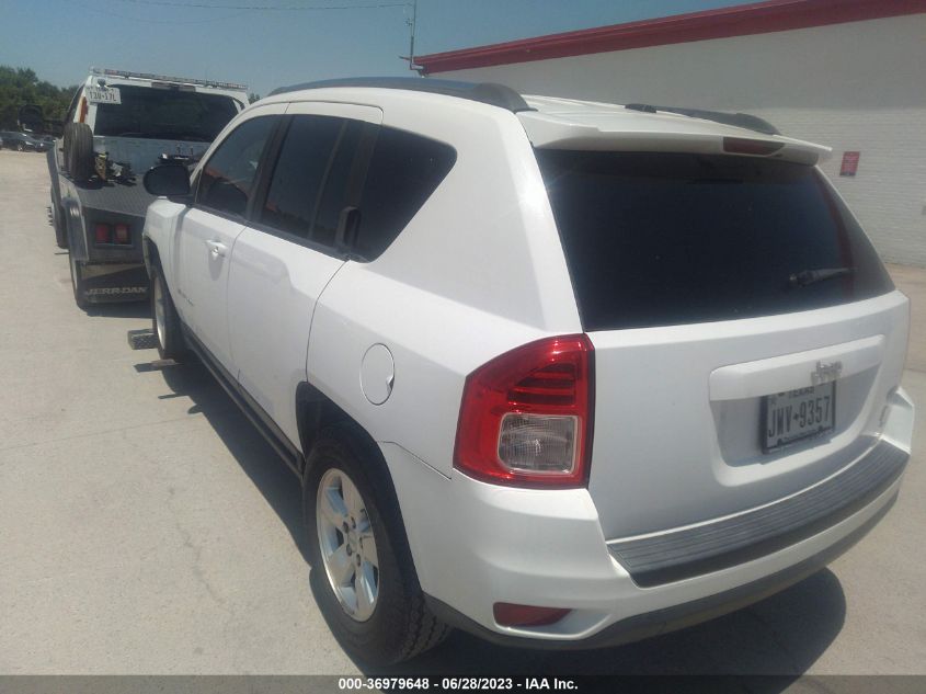 2013 JEEP COMPASS LATITUDE - 1C4NJCEA1DD166127