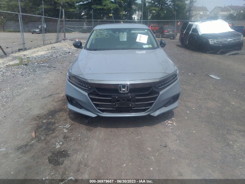 2021 HONDA ACCORD SEDAN SPORT SE - 1HGCV1F46MA048019