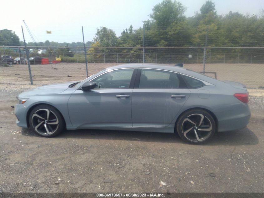 2021 HONDA ACCORD SEDAN SPORT SE - 1HGCV1F46MA048019