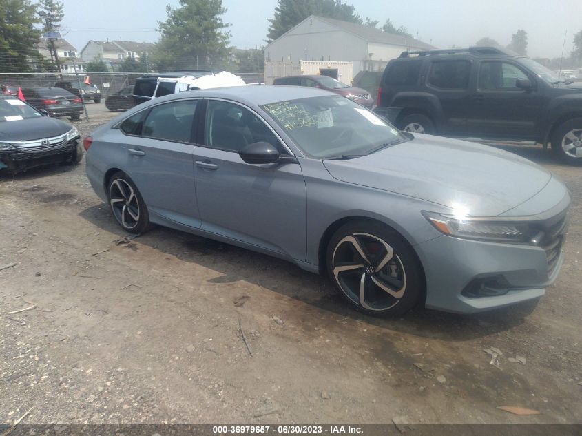 2021 HONDA ACCORD SEDAN SPORT SE - 1HGCV1F46MA048019