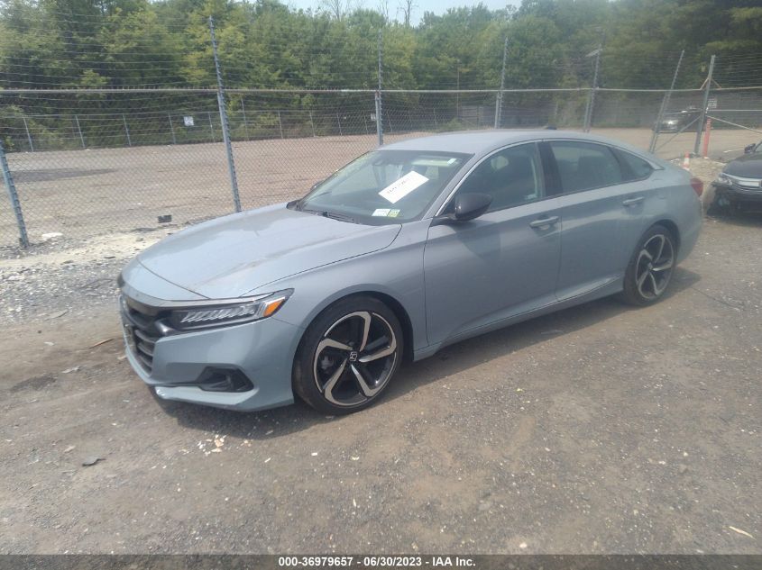 2021 HONDA ACCORD SEDAN SPORT SE - 1HGCV1F46MA048019
