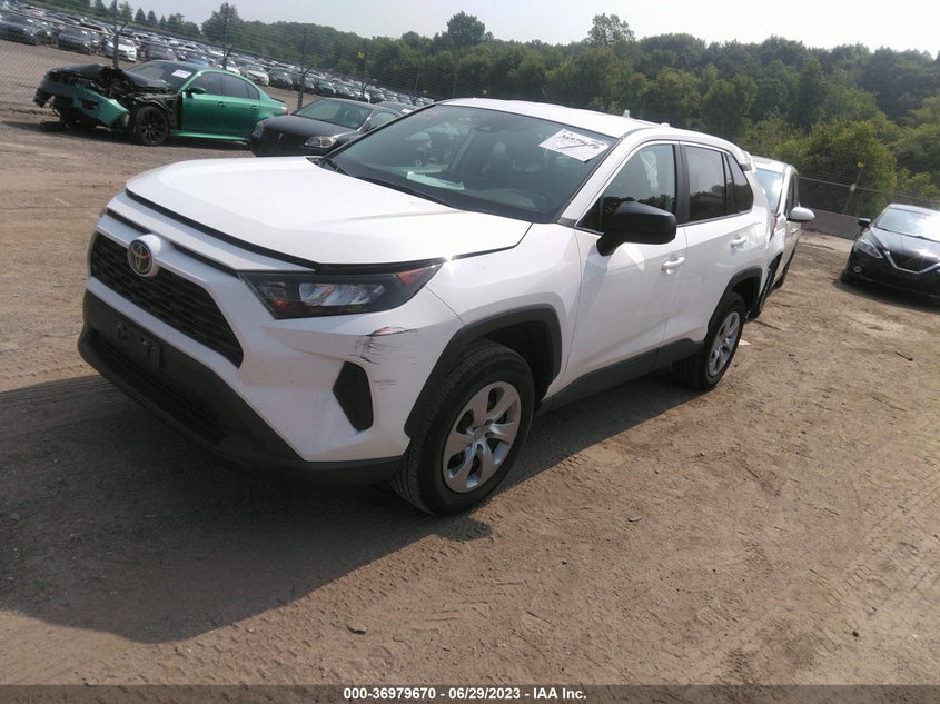 VIN 2T3F1RFV5NW265255 2022 TOYOTA RAV4 LE
