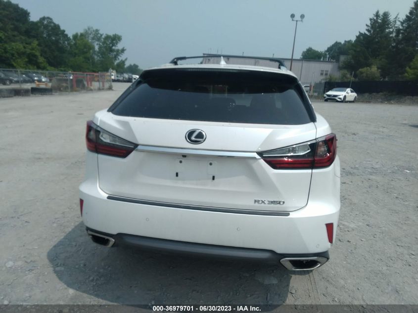 2019 LEXUS RX 350 BASE/350 F-SPORT - 2T2BZMCA8KC187244