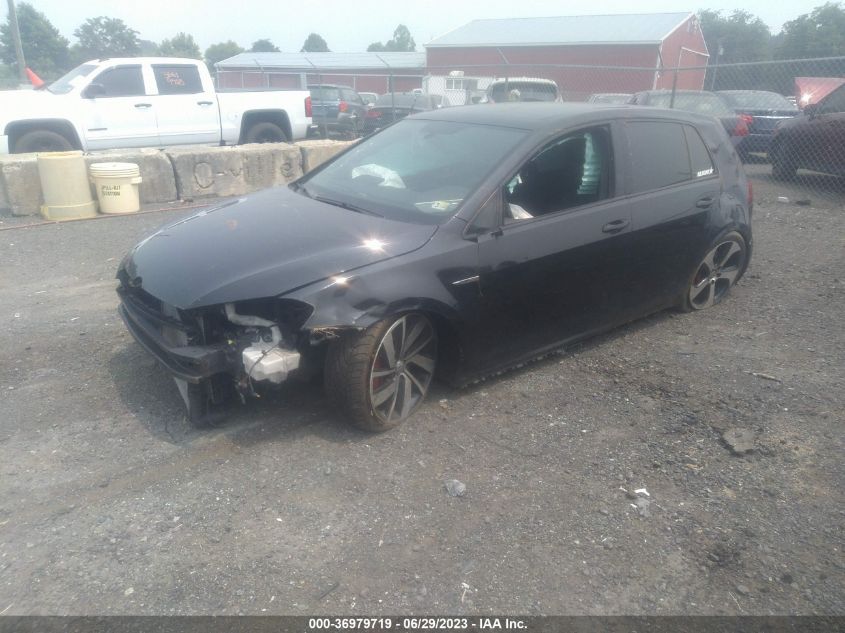 2016 VOLKSWAGEN GOLF GTI SE W/PERFORMANCE PKG - 3VW547AU3GM037004