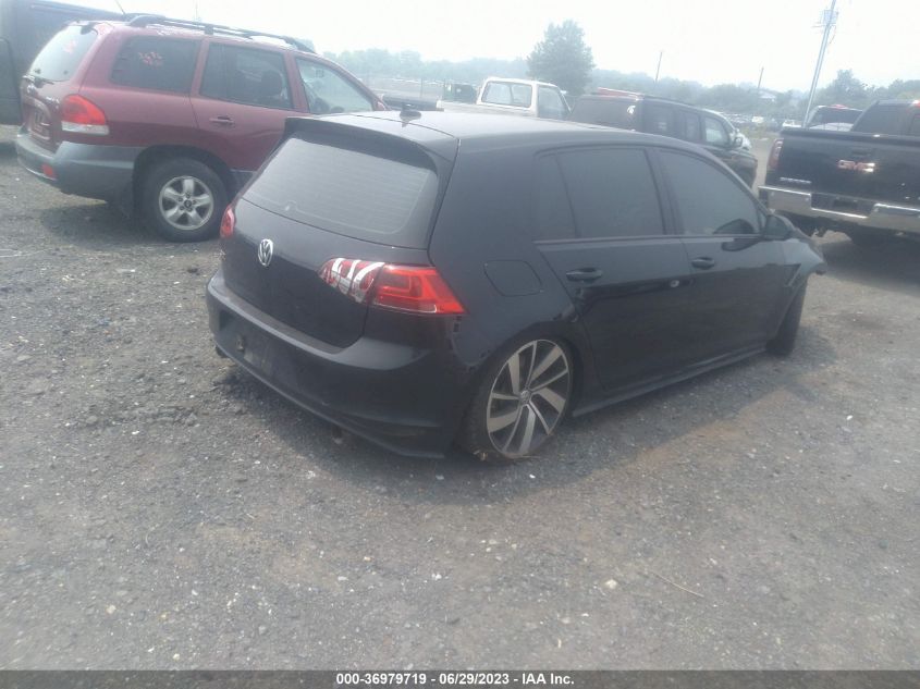 2016 VOLKSWAGEN GOLF GTI SE W/PERFORMANCE PKG - 3VW547AU3GM037004