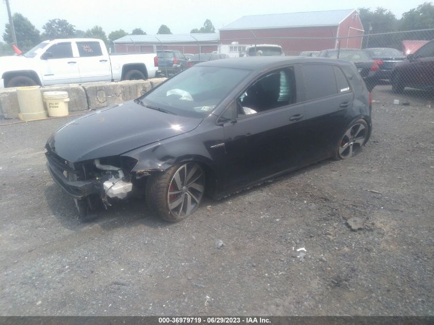 2016 VOLKSWAGEN GOLF GTI SE W/PERFORMANCE PKG - 3VW547AU3GM037004