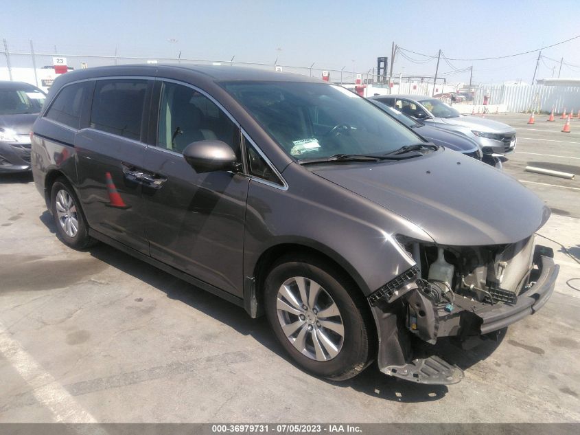 2016 HONDA ODYSSEY EX-L - 5FNRL5H67GB060552